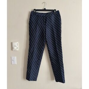 Talbots Holiday Christmas Lights Pants Festive Size 4 Small Office Party